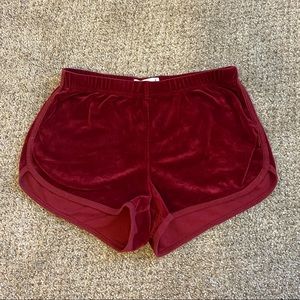Hollister Velvet Shorts